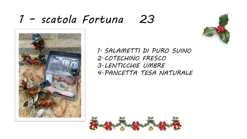 Scatola Fortuna 23 euro