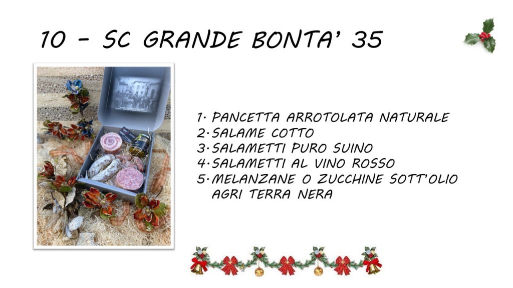 Scatola Grande bontà 35 euro