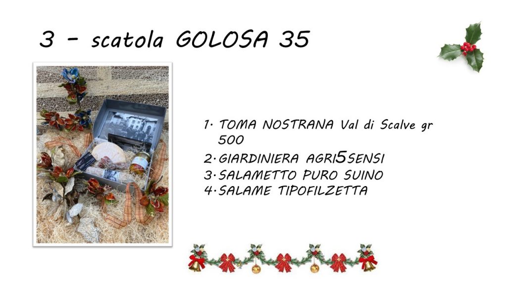 Scatola Golosa 35 euro