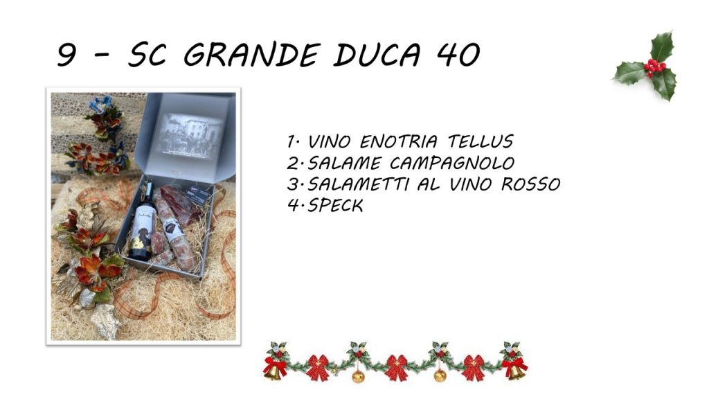 Scatola grande Duca 40 euro