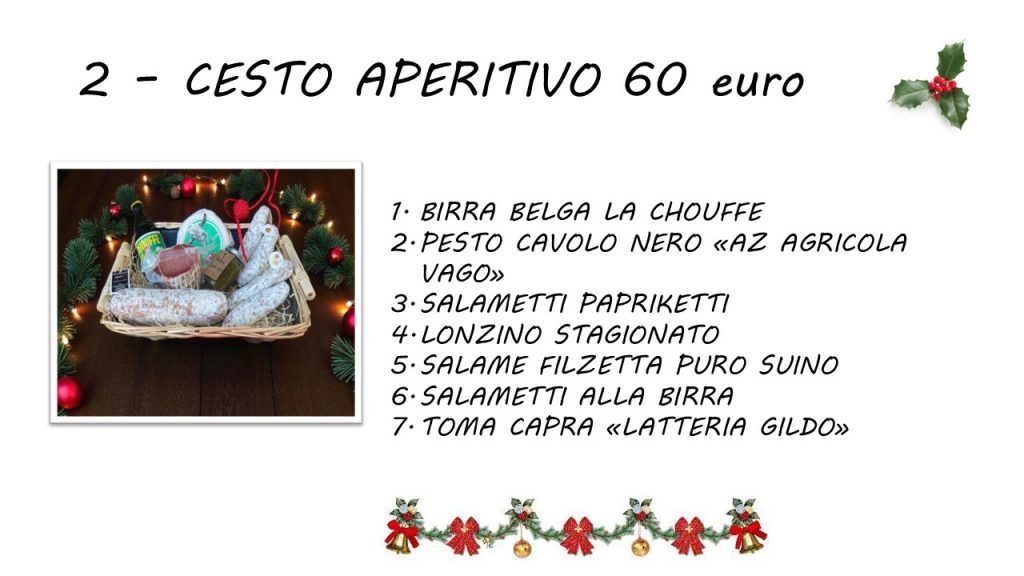Cesto Aperitivo 60 euro