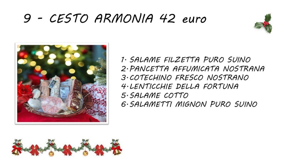 Cesto armonia 42 euro