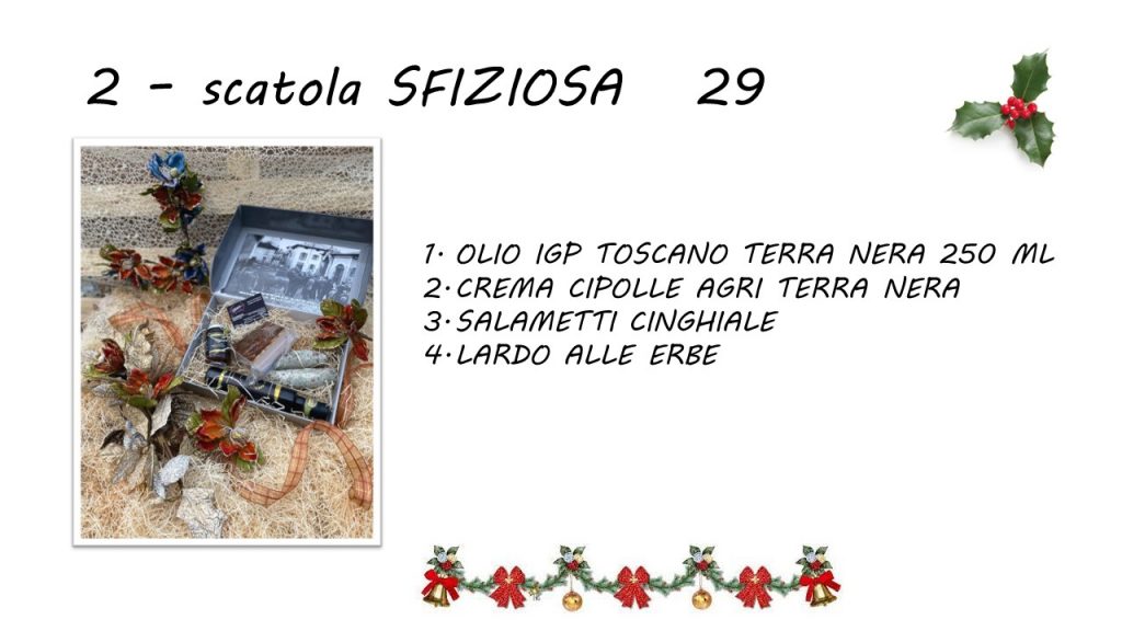 Scatola Sfizioso 29 euro