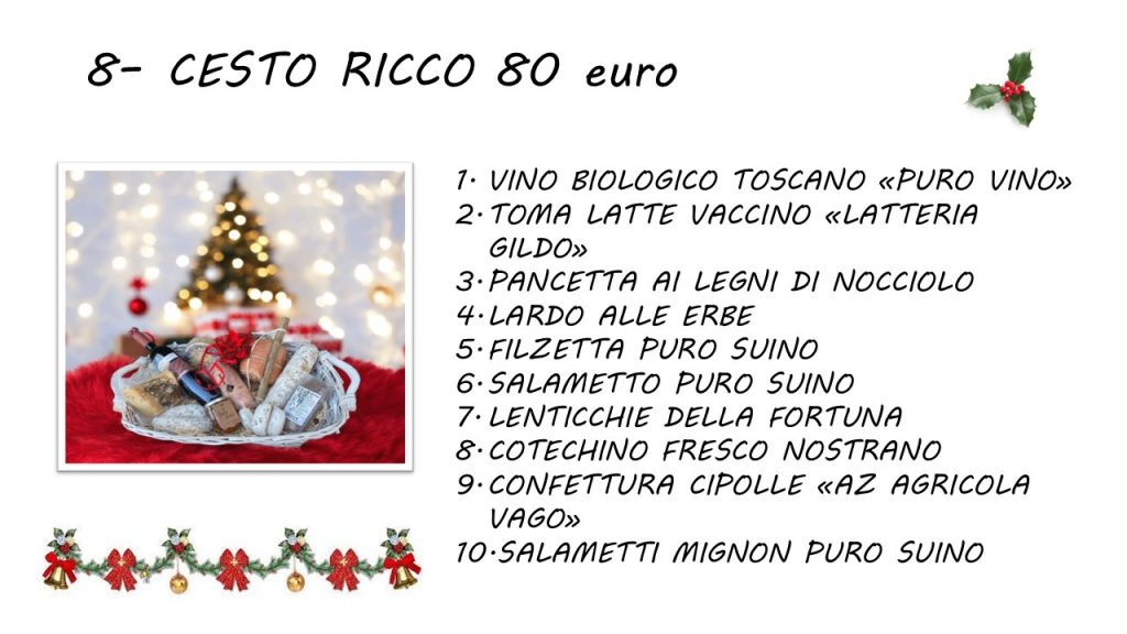 Cesto Ricco 80 euro